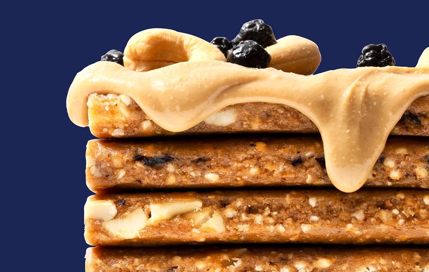 GoMacro Macrobar Organic Vegan Protein Bars - Blueberry + Cashew Butter (2.3 Ounce Bars (Pack of 12) GoMacro Macrobar Organic Vegan Protein Bars - Blueberry + Cashew Butter (2.3 Ounce Bars (Pack of 12)