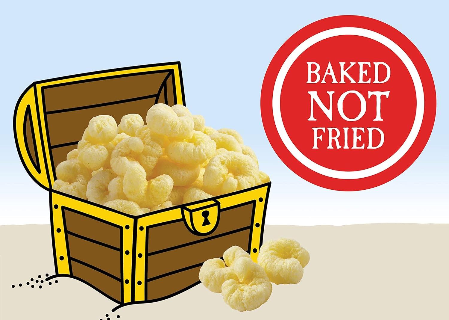 Pirate's Booty Aged White Cheddar Cheese Puffs, Gluten Free, Kids Snacks, 0.5 Ounce (Pack of 24) Pirate's Booty Aged White Cheddar Cheese Puffs, Gluten Free, Kids Snacks, 0.5 Ounce (Pack of 24)