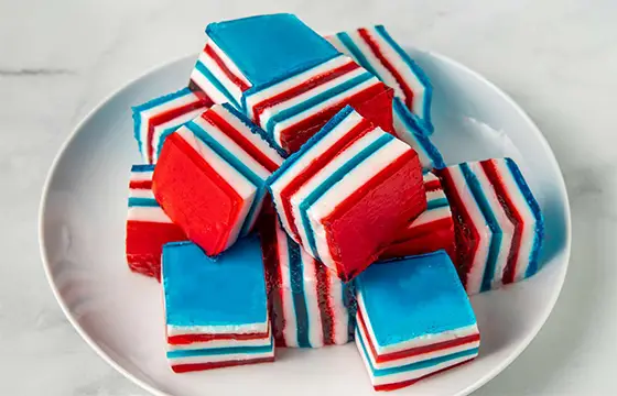 Stars-and-Stripes Gelatin Stars-and-Stripes Gelatin