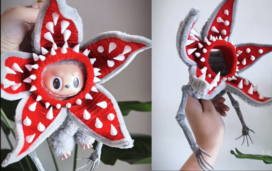 Stranger Things Labubu，Halloween Costume