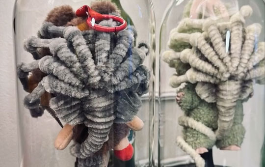 Alien Facehugger Labubu, Halloween Costume