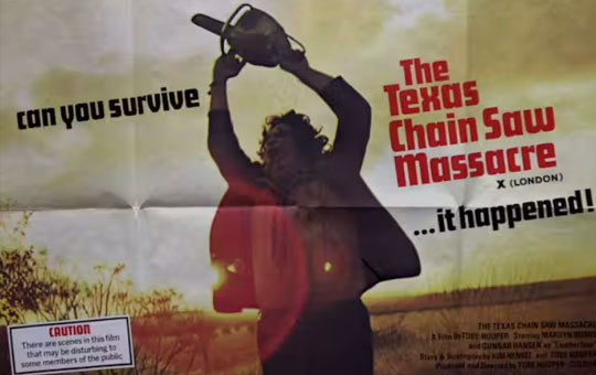 Texas Chainsaw Massacre poster