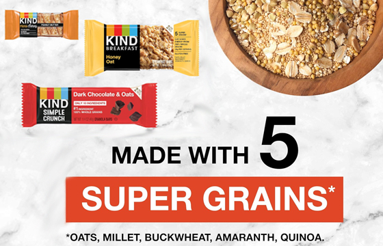 KIND HEALTHY GRAINS Peanut Butter Dark Chocolate Bars