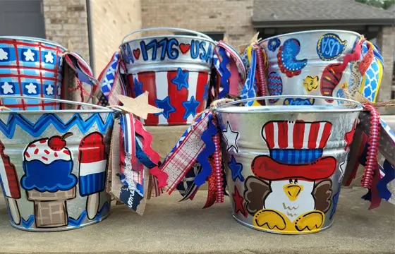 Fireworks Bucket