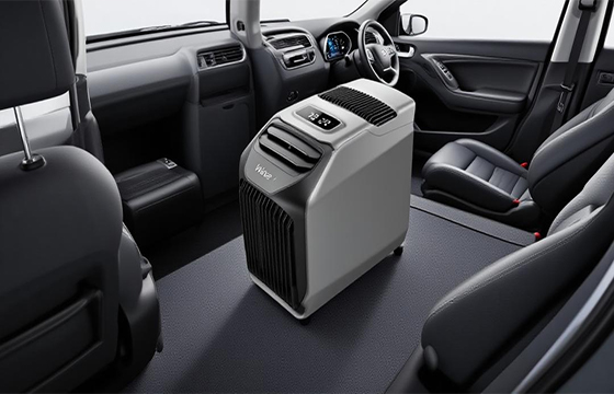 Portable ac for cars