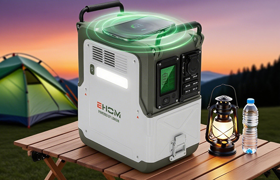 portable power station, ideal for outdoor and after a flood disaster electricity needs.