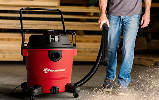 Vacmaster 16-Gallon 6.5 Peak HP† Wet/Dry Vacuum